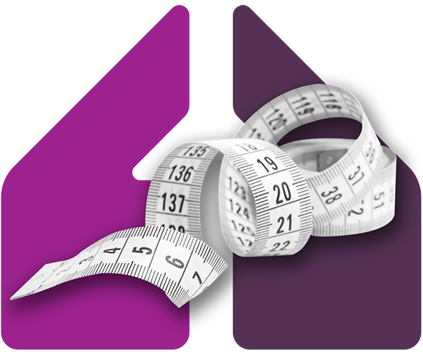 Image showing a measuring tape in a pair of speech marks