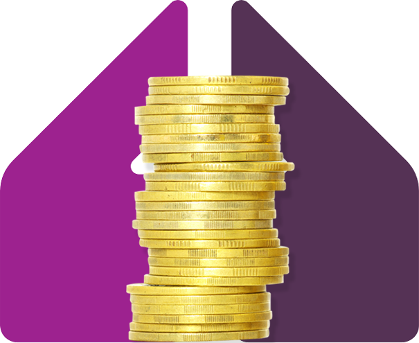 Image showing a pile of coins