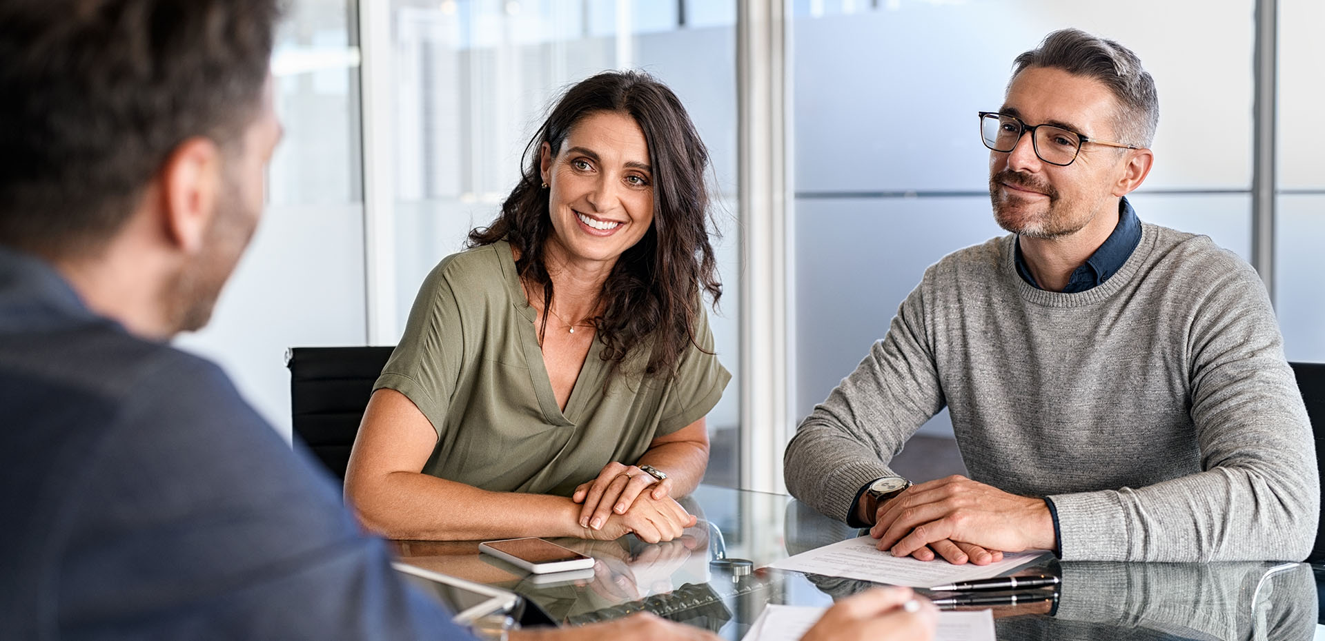 Image showing a couple with an adviser