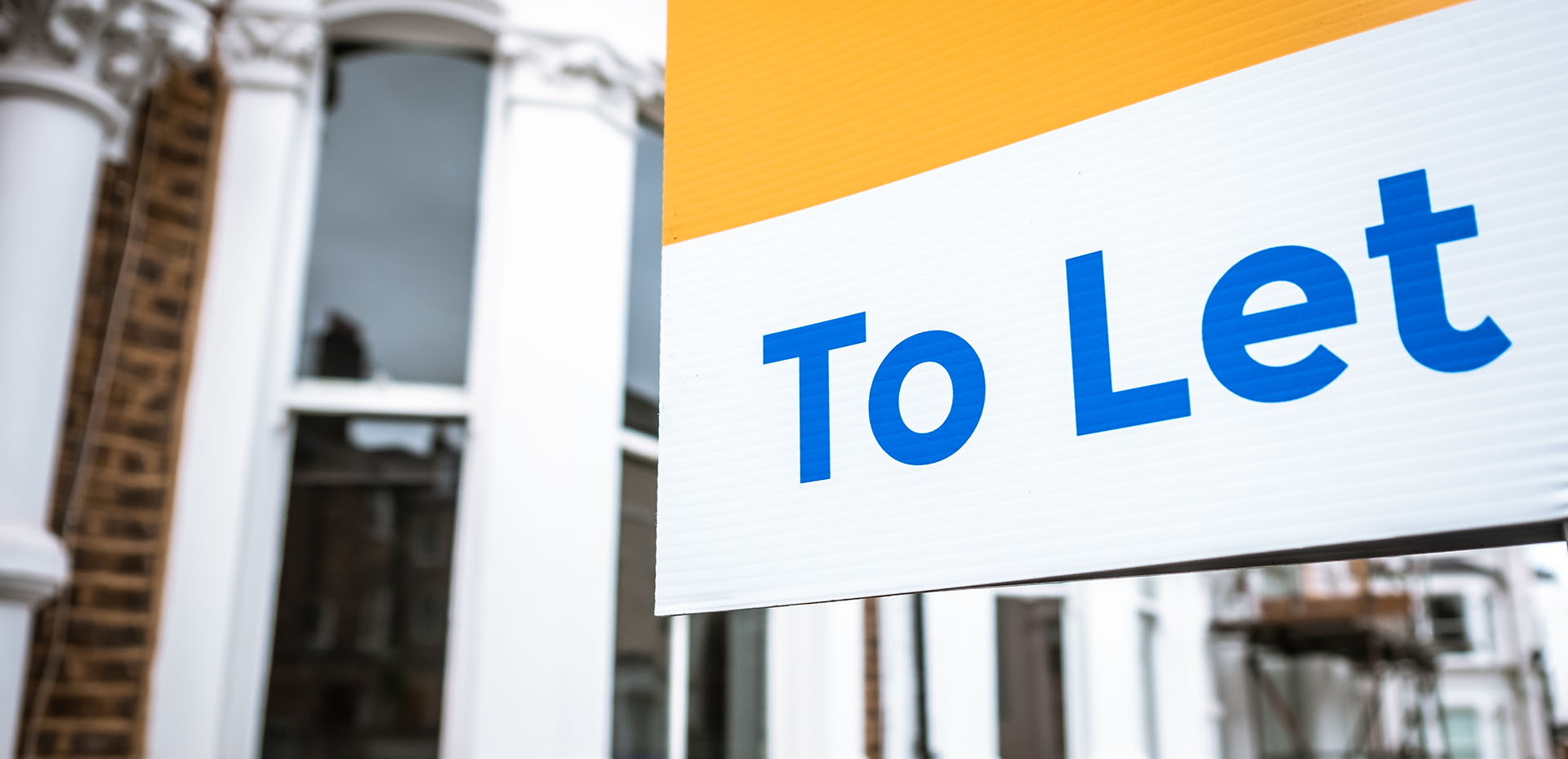 Image showing a 'To let' sign